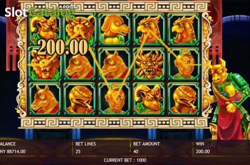 Οθόνη4. Chinese Zodiac (Triple Profits Games) Κουλοχέρης