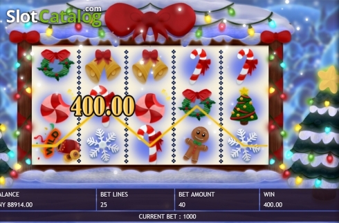 Οθόνη3. Christmas Joy (Triple Profits Games) Κουλοχέρης
