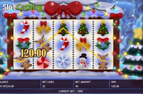 Οθόνη5. Christmas Joy (Triple Profits Games) Κουλοχέρης