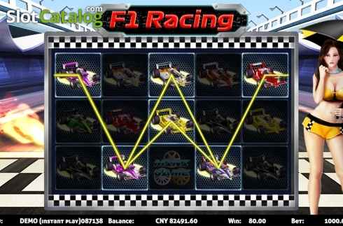Οθόνη4. F1 Racing Κουλοχέρης