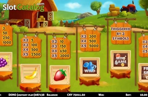 Οθόνη2. Fruity Fruit Farm Κουλοχέρης