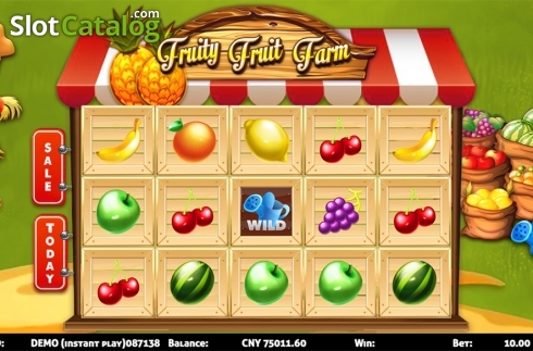 Οθόνη3. Fruity Fruit Farm Κουλοχέρης