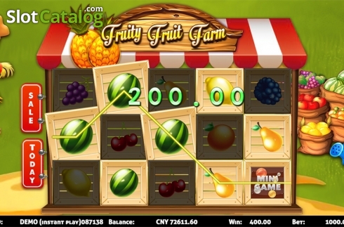 Οθόνη4. Fruity Fruit Farm Κουλοχέρης