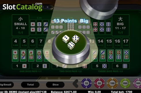 Οθόνη3. Sic Bo (Triple Profits Games) Κουλοχέρης