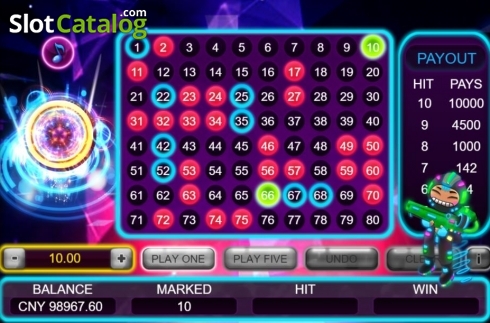 Οθόνη4. Neon Keno Κουλοχέρης