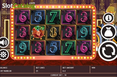 Οθόνη2. Poker King (Triple Profits Games) Κουλοχέρης