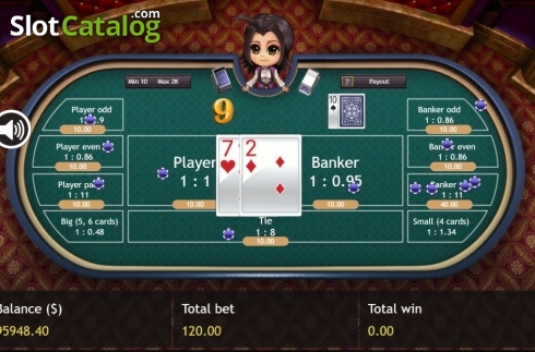 Οθόνη3. Super Baccarat Κουλοχέρης