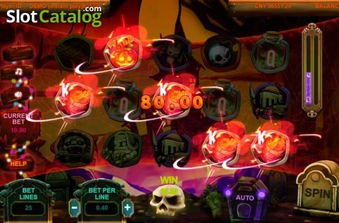 Οθόνη3. Halloween (Triple Profits Games) Κουλοχέρης