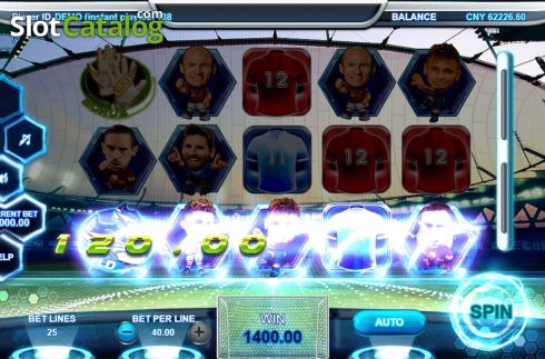 Οθόνη5. Soccer All Star Κουλοχέρης 