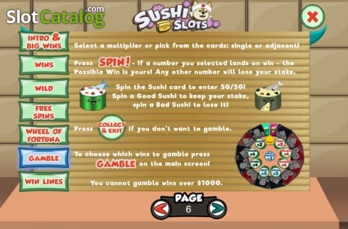 Οθόνη9. Sushi Slots Κουλοχέρης