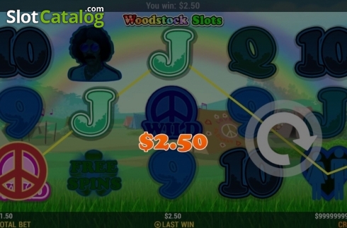Οθόνη3. Woodstock Slots Κουλοχέρης