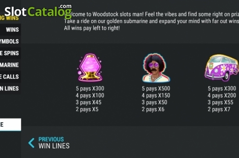 Οθόνη4. Woodstock Slots Κουλοχέρης