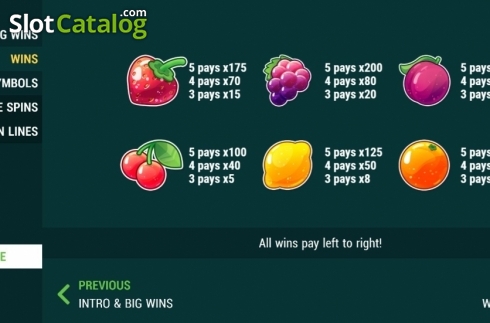 Οθόνη6. Fruity Looty Κουλοχέρης