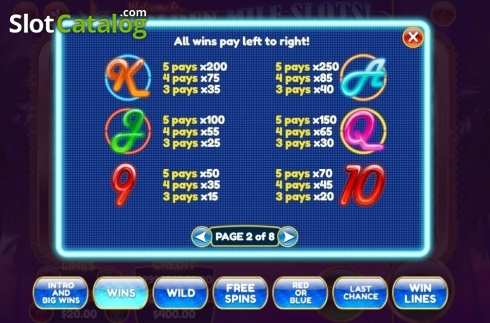 Οθόνη5. Golden Mile Slots Κουλοχέρης