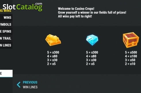 Οθόνη4. Casino Crops Κουλοχέρης
