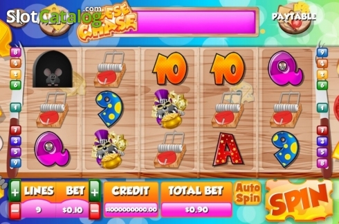 Οθόνη2. Cheese Chase (Slot Factory) Κουλοχέρης