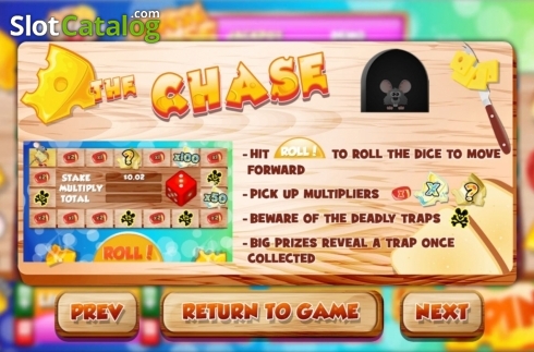 Οθόνη7. Cheese Chase (Slot Factory) Κουλοχέρης