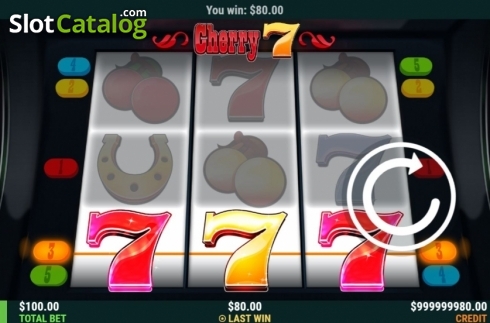 Οθόνη3. Cherry 7 Κουλοχέρης