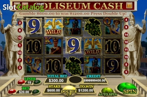 Οθόνη3. Coliseum Cash Κουλοχέρης