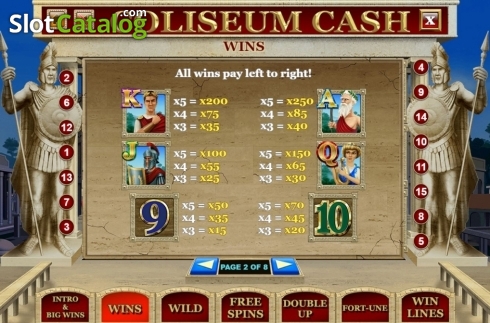 Οθόνη5. Coliseum Cash Κουλοχέρης