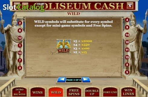 Οθόνη6. Coliseum Cash Κουλοχέρης