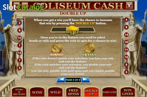 Οθόνη8. Coliseum Cash Κουλοχέρης
