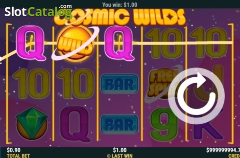 Οθόνη3. Cosmic Wilds Κουλοχέρης