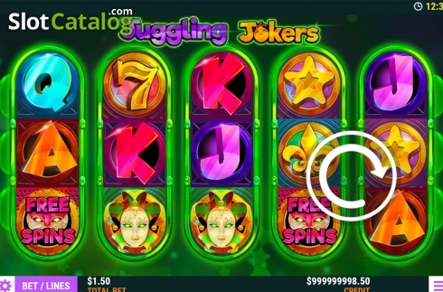 Οθόνη2. Juggling Jokers Κουλοχέρης