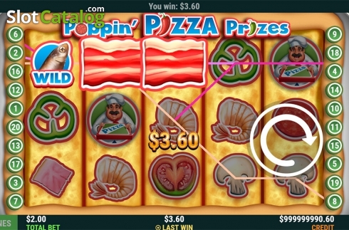 Οθόνη6. Poppin Pizza Prizes Κουλοχέρης 