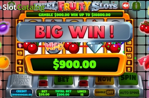Οθόνη5. Reel Fruity Slots Κουλοχέρης