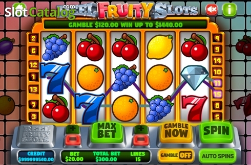 Οθόνη6. Reel Fruity Slots Κουλοχέρης