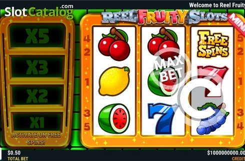 Οθόνη2. Reel Fruity Slots Mini Κουλοχέρης