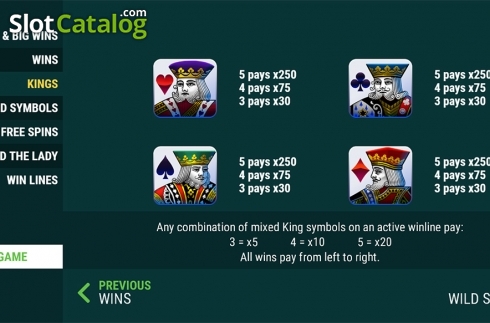 Οθόνη7. Slots 4 Kings Κουλοχέρης