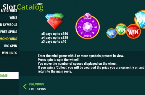 Οθόνη9. Wild Diamond Wins Κουλοχέρης