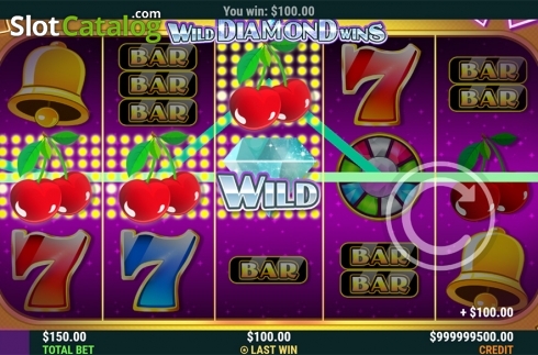 Οθόνη4. Wild Diamond Wins Κουλοχέρης