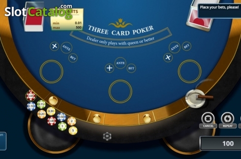 Οθόνη2. 3 Card Poker (Novomatic) Κουλοχέρης 