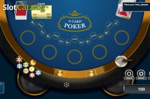 Οθόνη2. 6 Card Poker (Novomatic) Κουλοχέρης
