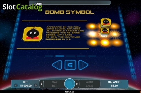 Οθόνη5. Alien Attack (Bet2Tech) Κουλοχέρης