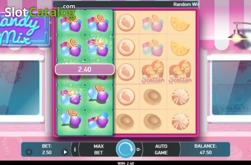 Οθόνη3. Candy Mix Κουλοχέρης