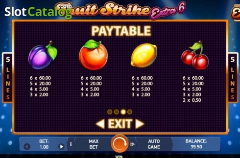 Οθόνη8. Fruit Strike: Extra 6 Κουλοχέρης 