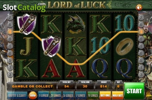 Οθόνη4. Lord Of Luck (GameX) Κουλοχέρης