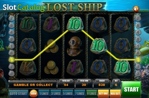 Οθόνη5. Lost Ship Κουλοχέρης