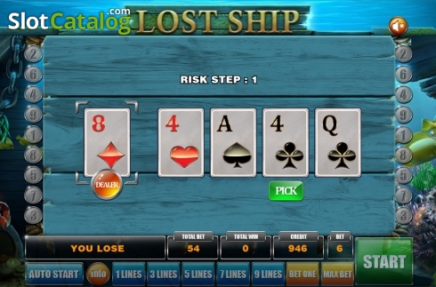 Οθόνη7. Lost Ship Κουλοχέρης