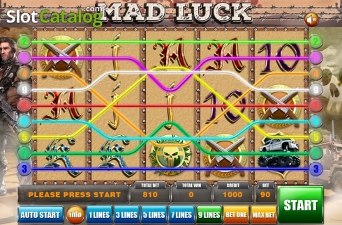 Οθόνη2. MadLuck Κουλοχέρης