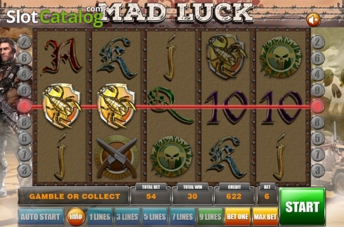 Οθόνη4. MadLuck Κουλοχέρης