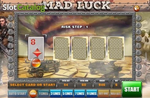 Οθόνη6. MadLuck Κουλοχέρης
