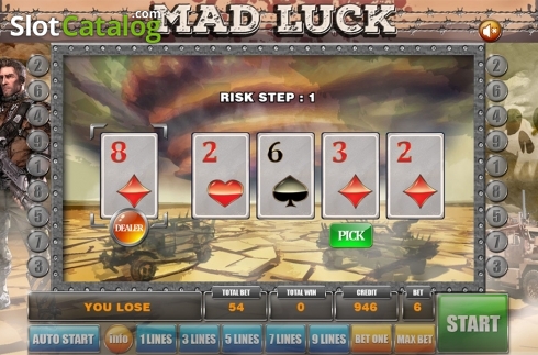 Οθόνη7. MadLuck Κουλοχέρης