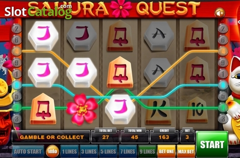 Οθόνη3. Sakura Quest (Game-X) Κουλοχέρης
