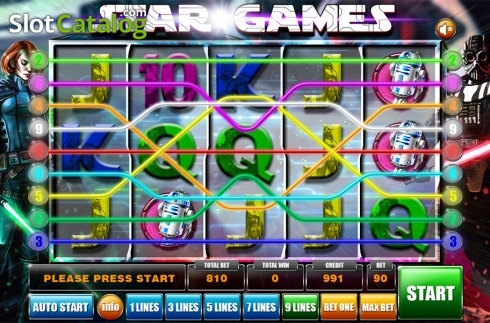 Οθόνη2. Star Games Κουλοχέρης