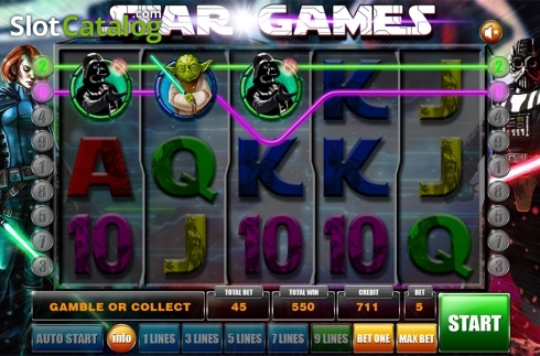 Οθόνη5. Star Games Κουλοχέρης